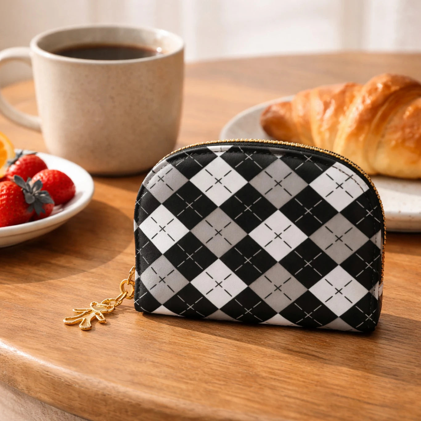 Women Artificial Leather Wallet (4 card slot)