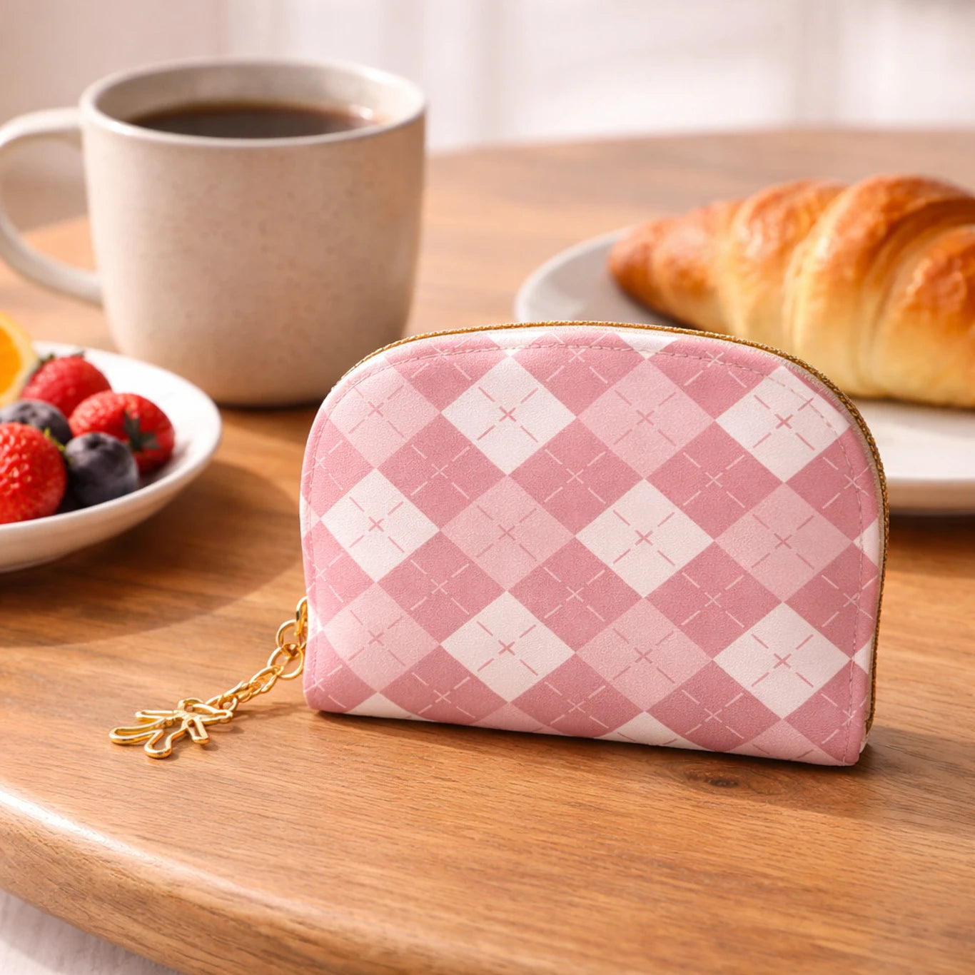 Women Artificial Leather Wallet (4 card slot)