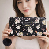 Girls Trendy Artificial Leather (8 card slot)