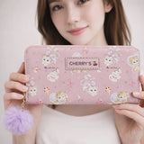 Girls Trendy Artificial Leather (8 card slot)