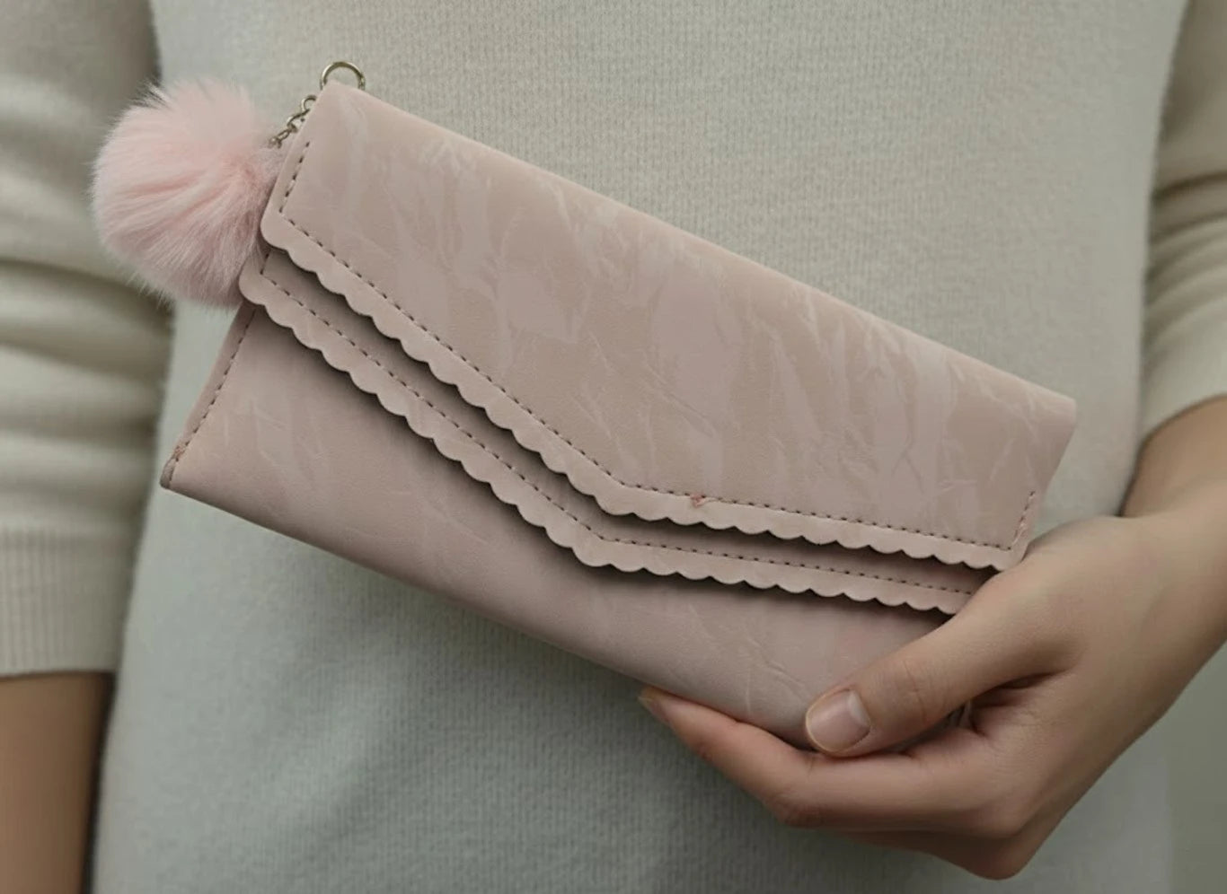 Girls Formal Artificial Leather Wallet (3 card slot)