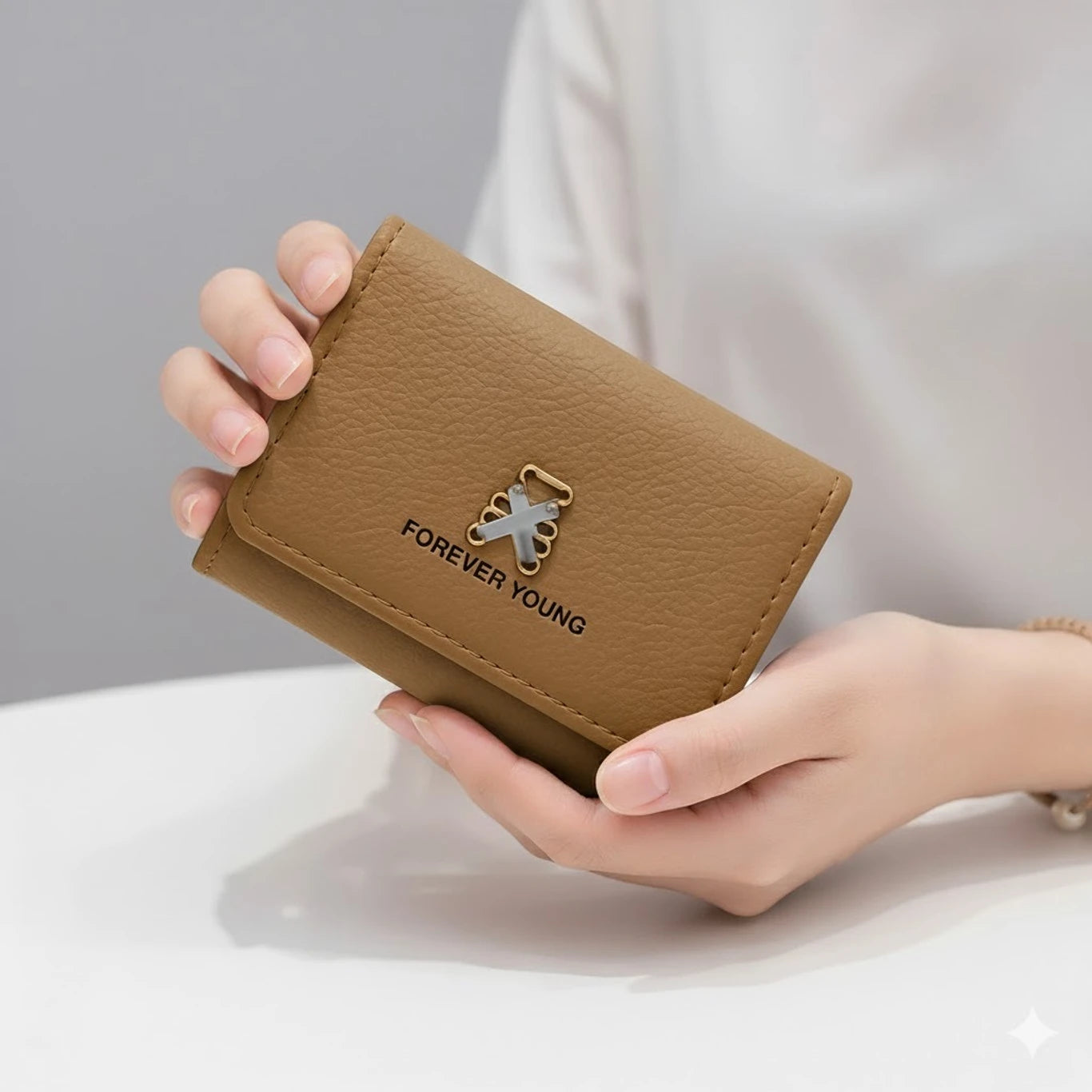 Women Multicolour Artificial Leather Wallet(4 card slot)