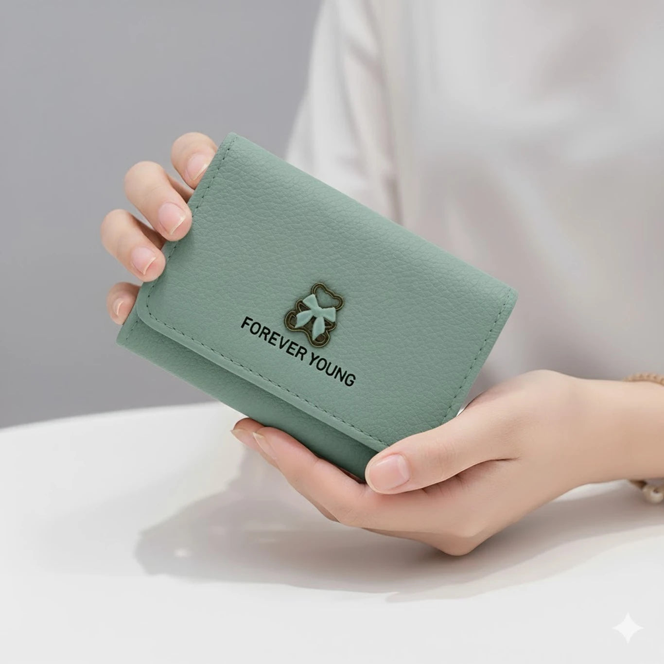 Women Multicolour Artificial Leather Wallet(4 card slot)