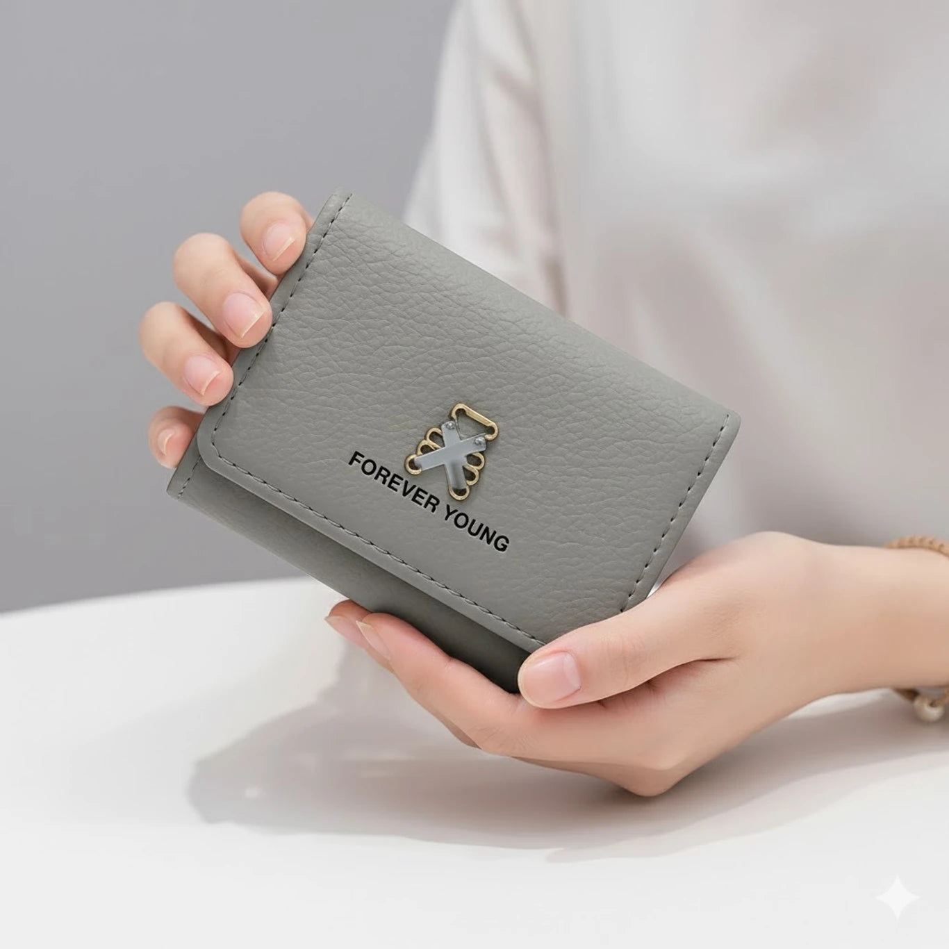 Women Multicolour Artificial Leather Wallet(4 card slot)