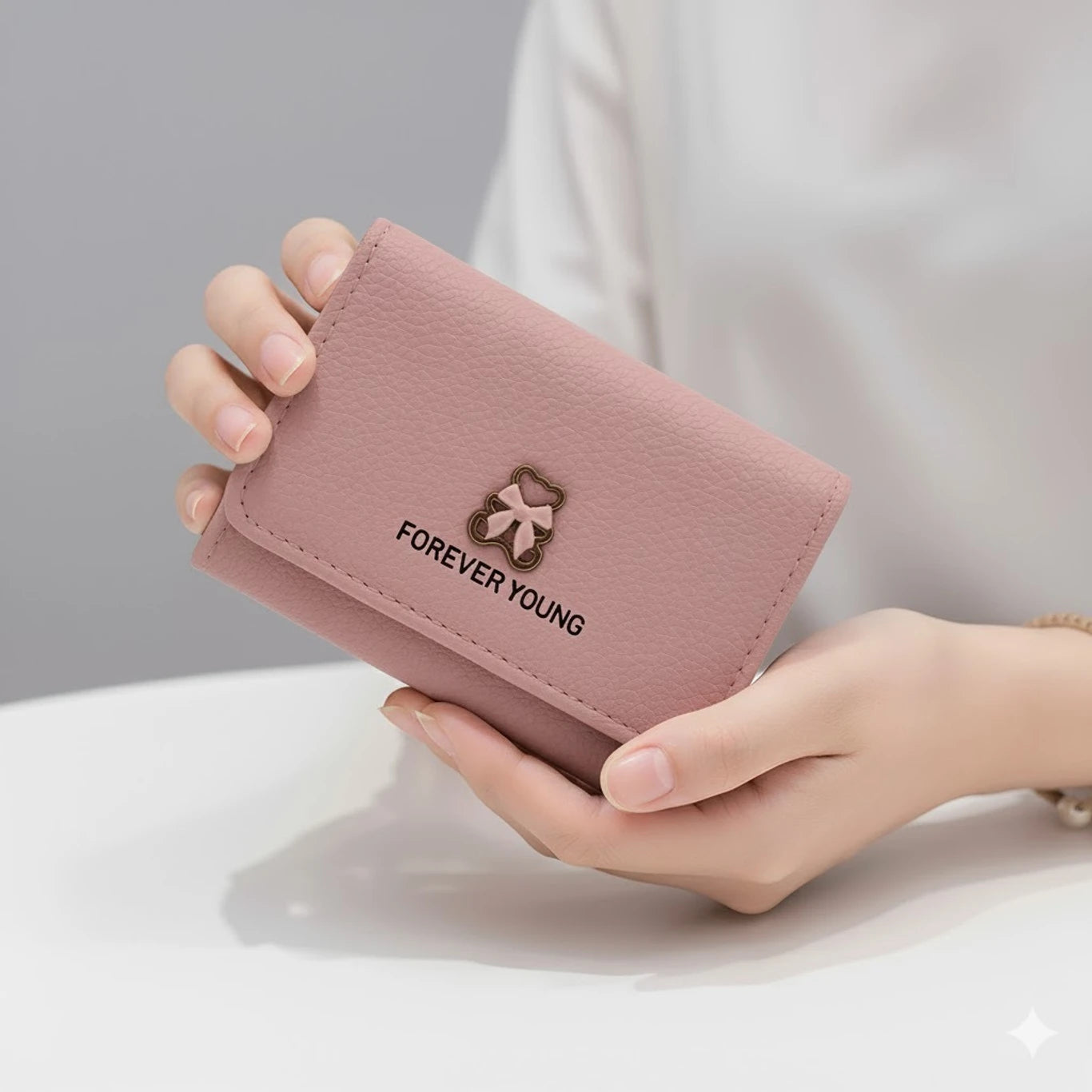Women Multicolour Artificial Leather Wallet(4 card slot)