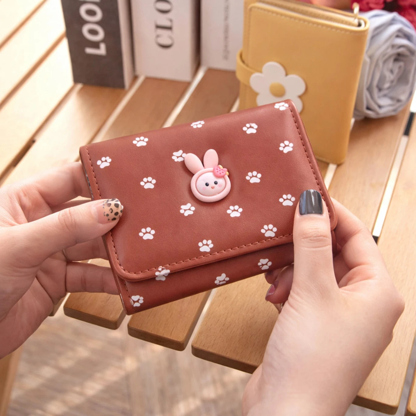 Formal Artificial Leather Wallet (6 card slot)