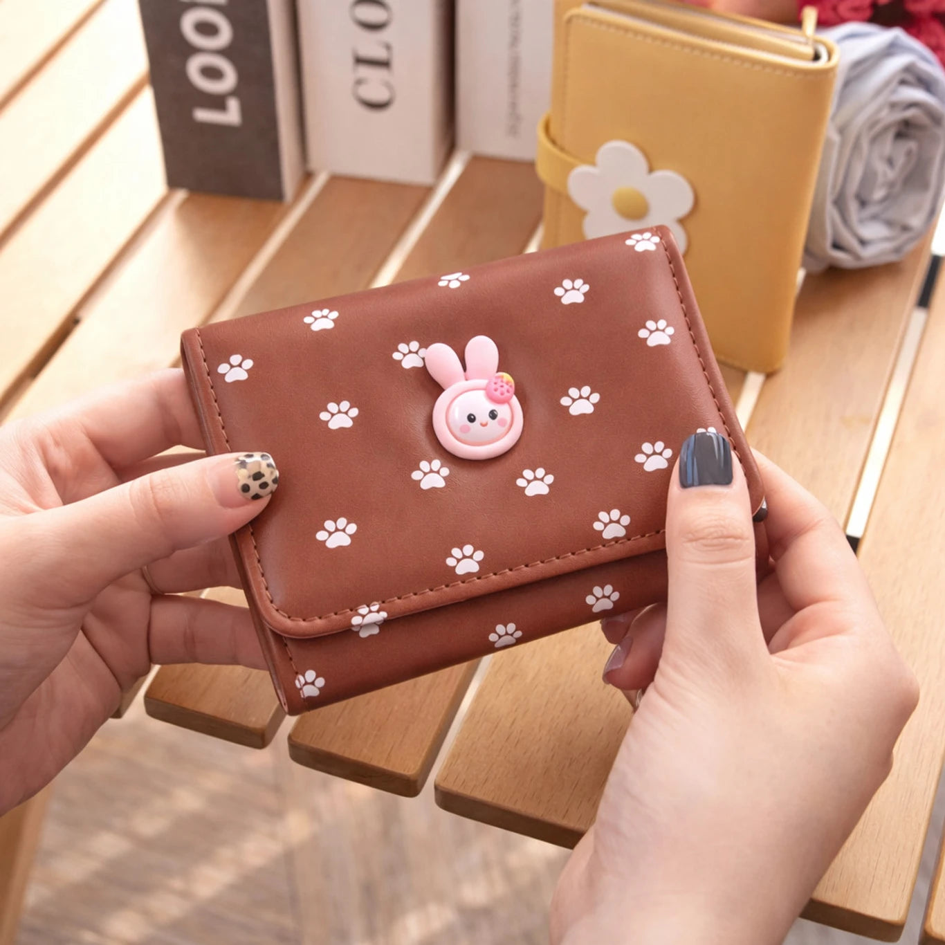 Formal Artificial Leather Wallet (6 card slot)