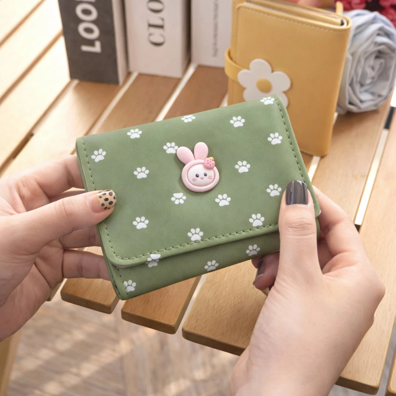 Formal Artificial Leather Wallet (6 card slot)