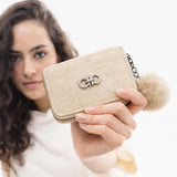 Women Trendy Artificial Leather Wallet (6 slots)