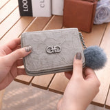 Women Trendy Artificial Leather Wallet (6 slots)