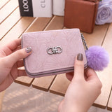 Women Trendy Artificial Leather Wallet (6 slots)