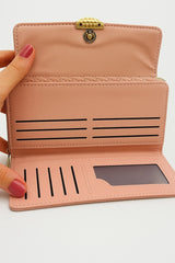 Woemn Artificial Leather Wallet (10 slots)