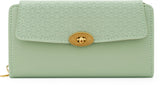 Woemn Artificial Leather Wallet (10 slots)