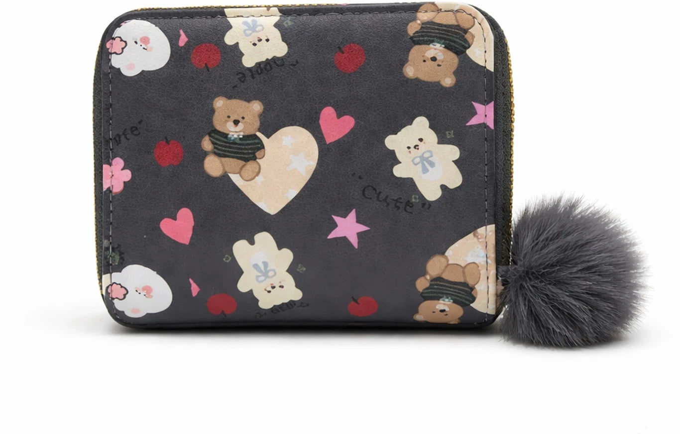 Women Casual Artificial Leather Wallet (4 card slots)