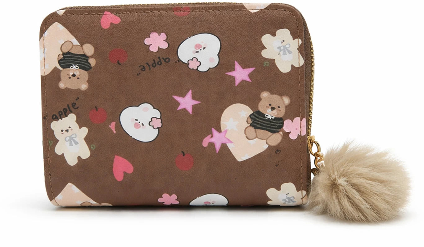 Women Casual Artificial Leather Wallet (4 card slots)