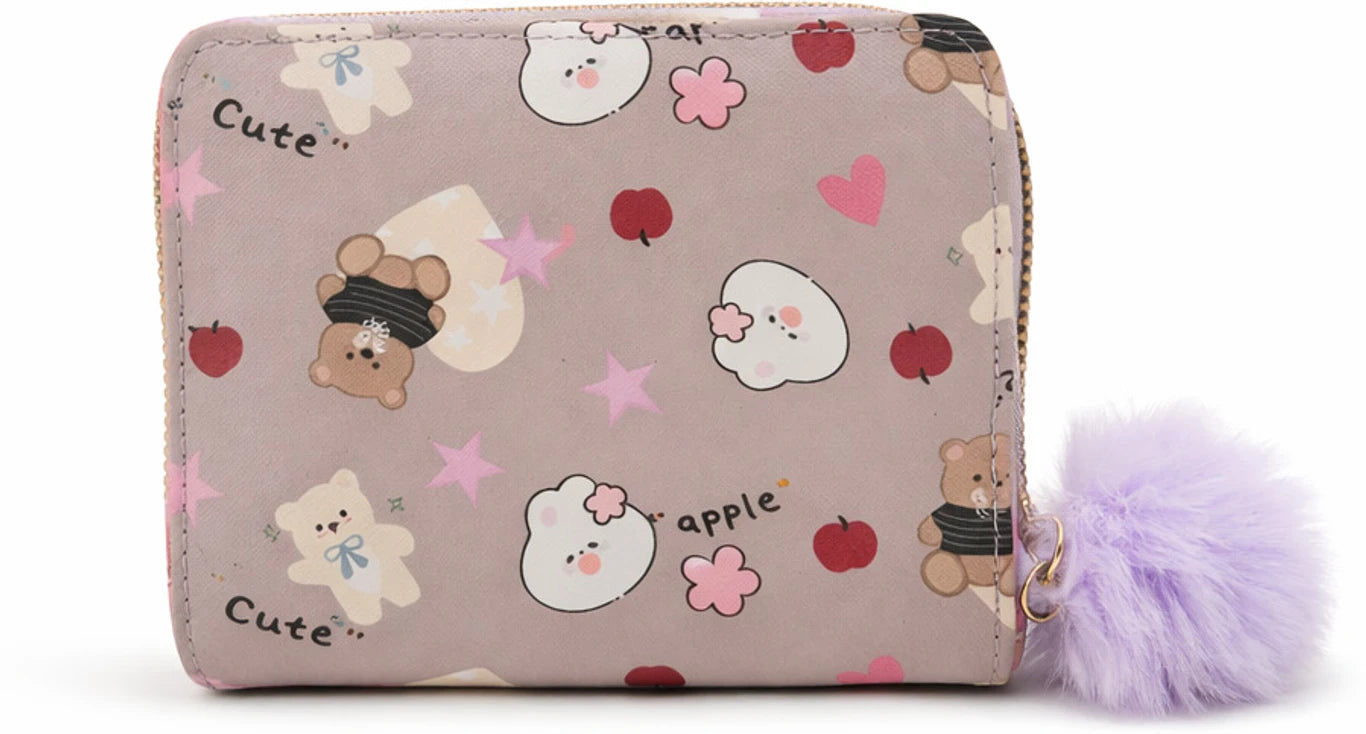 Women Casual Artificial Leather Wallet (4 card slots)